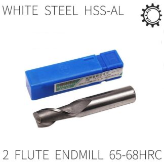 2 Flute CNC End Mill HSS-Al Cutter