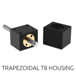 Aluminium Trapezoidal T8 Nut Block Housing