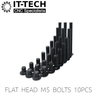 Low Profile M5 Black Bolts