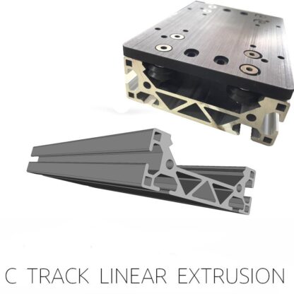 Large C Track Linear Rail Extrusion