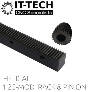 Mod-1.25 Helical Rack & Pinion