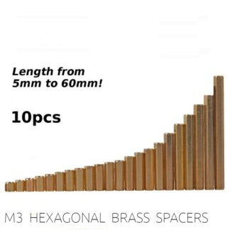 Female Female Brass Hex M3 Standoff Spacer