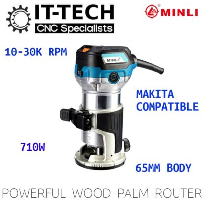 Minli 65mm Palm Router 710W