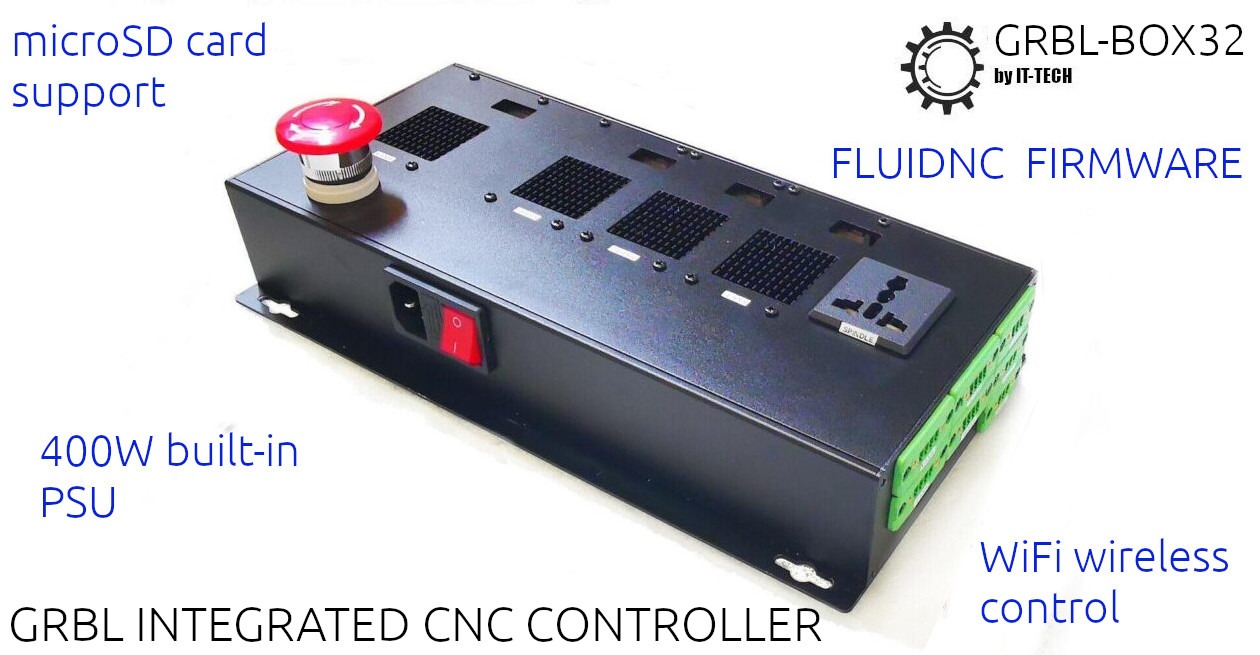 GRBL FluidNC CNC controller