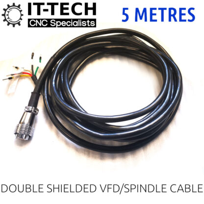 Double Shielded VFD Spindle Motor Cable